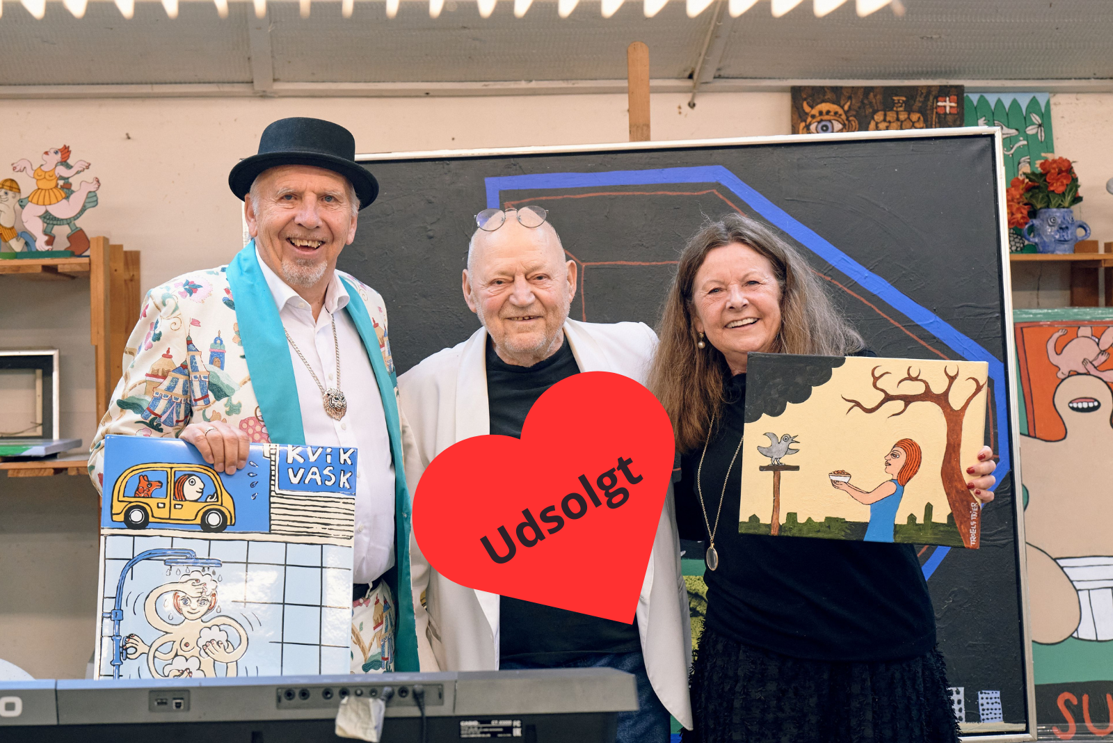 Troels Trier og Jakob Haugaard